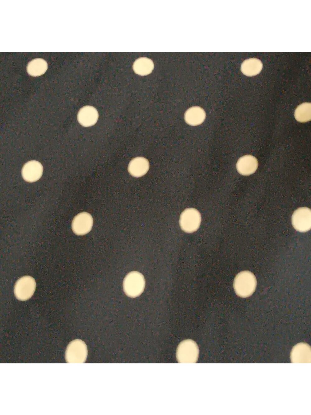 George Plus Size 22/24W Black Tan Polka Dot Skirt Elastic Waist Fully Lined - Picture 3 of 6